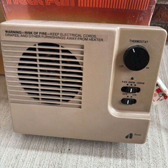 Vintage Arvin 29H40 Heat Fan Electric Convection Heater *Nice* - Picture 3 of 12